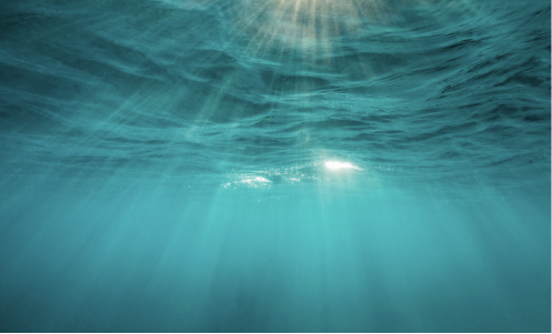 Sunset in the mountains