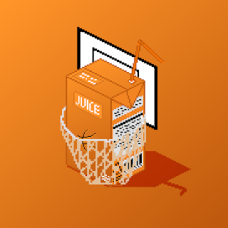 Sunset in the mountains